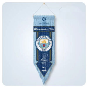 Manchester City Wandtapijt – Luxe Fluweel