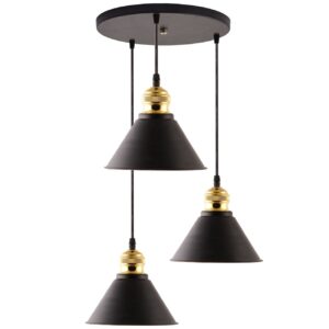 Moderne Cilindrische Hanglamp – Luxe Zwart Metaal