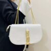 Moderne Slangenleer-Look Tas met Kettingriem