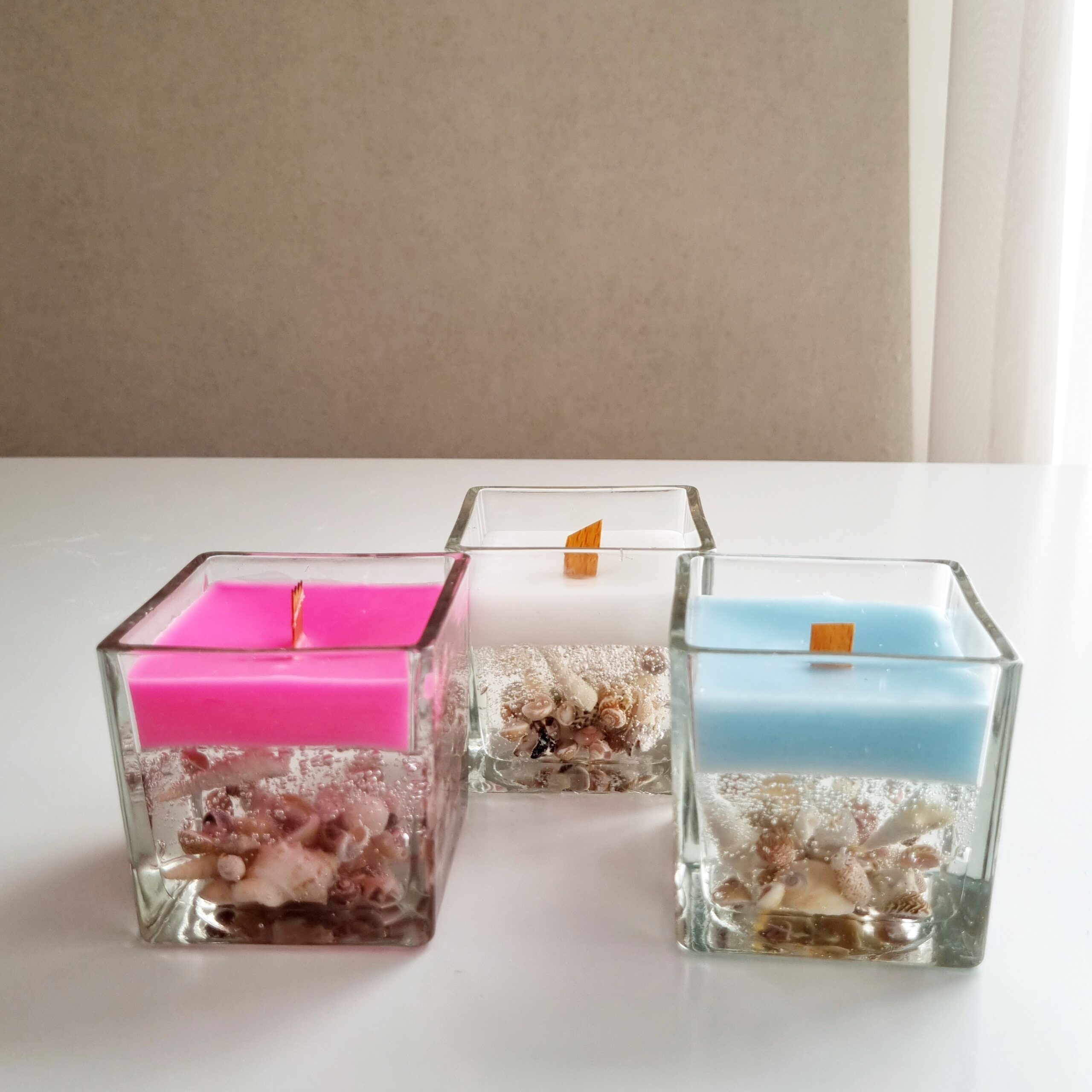 Ocean Gel Paraffine Kaars – Elegant Design