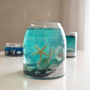 Ocean Gel Paraffine Kaars – Sterpatroon