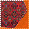 Fluwelen Tafelkleed Tijdloze Geometrie – Rood