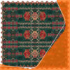 Fluwelen Tafelkleed Geometrisch – Groen