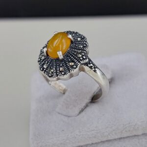 Sharaf al-Shams Perzische Zilveren Ring – Een Symbool van Eleganties