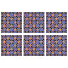 Perzische Placemat met Geometrisch Patroon (Set van 6)