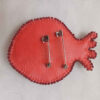 Granaatappel Broche Speld – Elegante Handgemaakte Accessoire voor Vrouwen