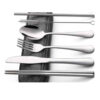 Duurzame Kampeer Servies & Bestek Set Zilver