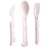 3-Delige Kampeer Servies & Bestek Set