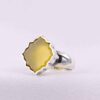 Zilveren Geometrische Ring – Sharaf al-Shams Inscriptie