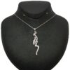 Zilveren naamketting Arash – Farsi Kalligrafie