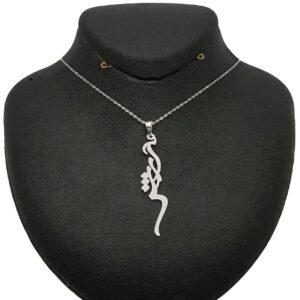 Zilveren naamketting Arash – Farsi Kalligrafie
