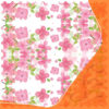 Zacht & Verfijnd – Roze Bloemenfluwelen Tafelkleed voor Huisdecoratie