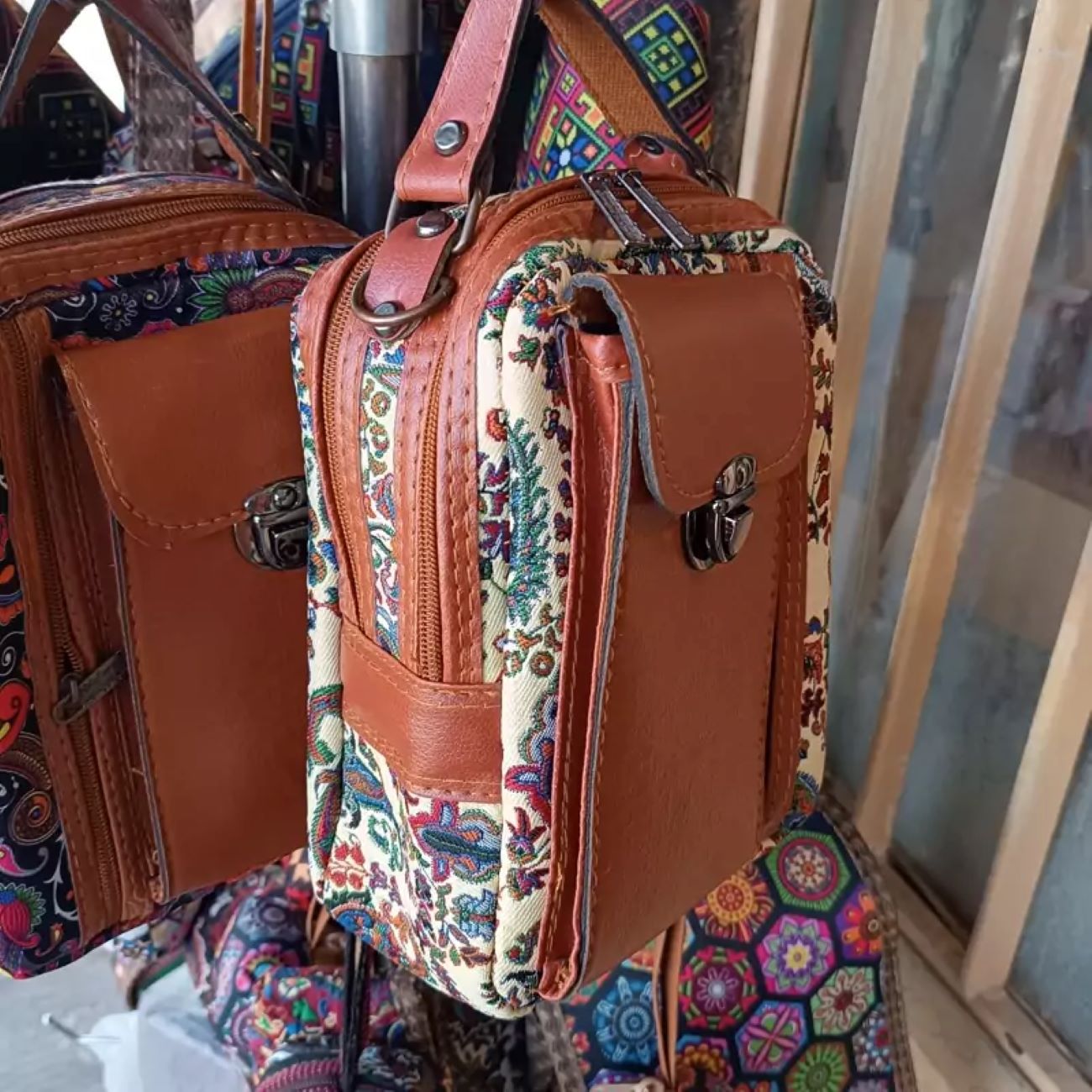 Termeh Tas met Ingewikkelde Perzische Details