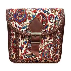 Termeh Schoudertas Kruistas – Elegant Perzisch Patroon