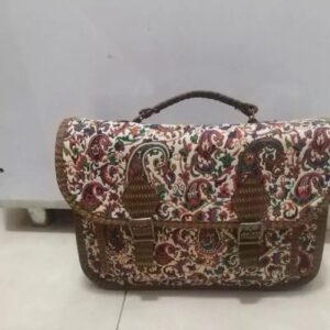 Termeh Kruistas Schoudertas – Authentiek Cream