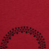 Damesblouse met Driekwartmouwen – Rood Linnen