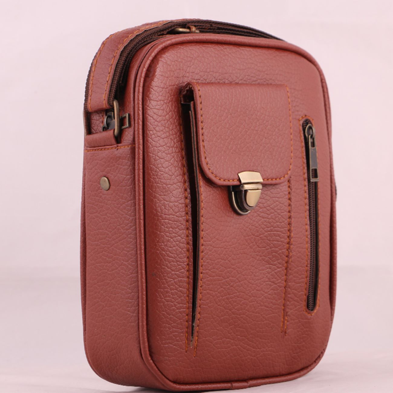 Trendy Kunstleren Crossbody Schoudertas voor Forenzen