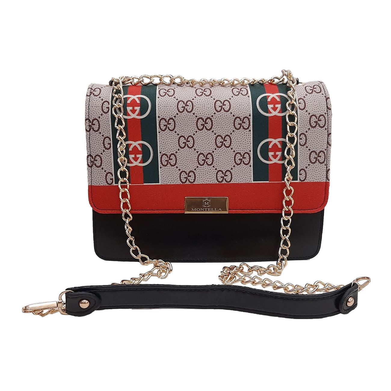 Trendy kettinghandtas en sjaalcombinatie – Stijlvol & uniek design
