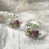 Vitarail Haft-seen Set Moona – Purper Bloemontwerp (11-delig)