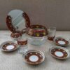 Vitarail Haft-seen Set – Rood Geometrisch (11-delig)