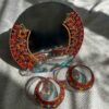 Vitarail Haft-seen Set – Rood Geometrisch (11-delig)