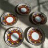 Vitarail Haft-seen Set – Rood Geometrisch (11-delig)