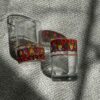 Vitarail Haft-seen Set – Rood Geometrisch (11-delig)