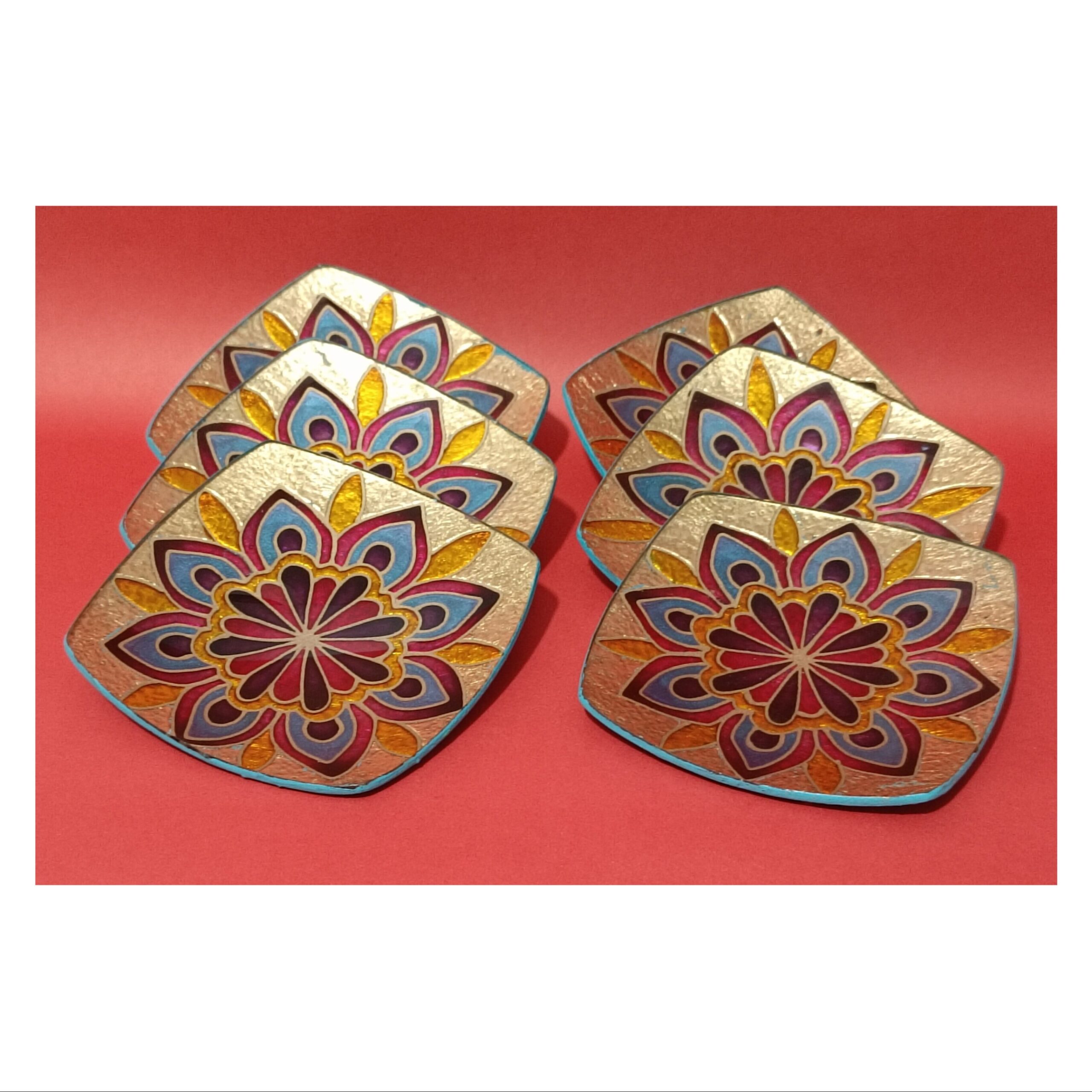 Vitarail Haft-seen Set – Goud Geometrisch (6-delig)
