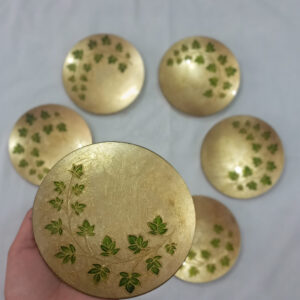 Vitarail Haft-Seen Set – Groen Bladontwerp (6-delig)
