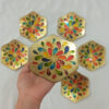 Vitarail Haft-Seen Set – Goud Traanontwerp (6-delig)