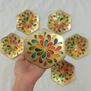 Vitarail Haft-Seen Set – Goud Traanontwerp (6-delig)