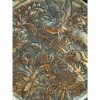 Wandlijst van Messing met Gegraveerde Vogel- & Bloemenharmonie – Elegant Handwerk