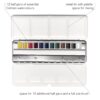 Winsor & Newton Aquarelset – 12 Professionele Kleuren