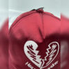 Rode Satijnen Baseballpet voor Dames – Luxe & Comfortabel