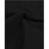 Damesblouse met Driekwartmouwen – Zwart Linnen