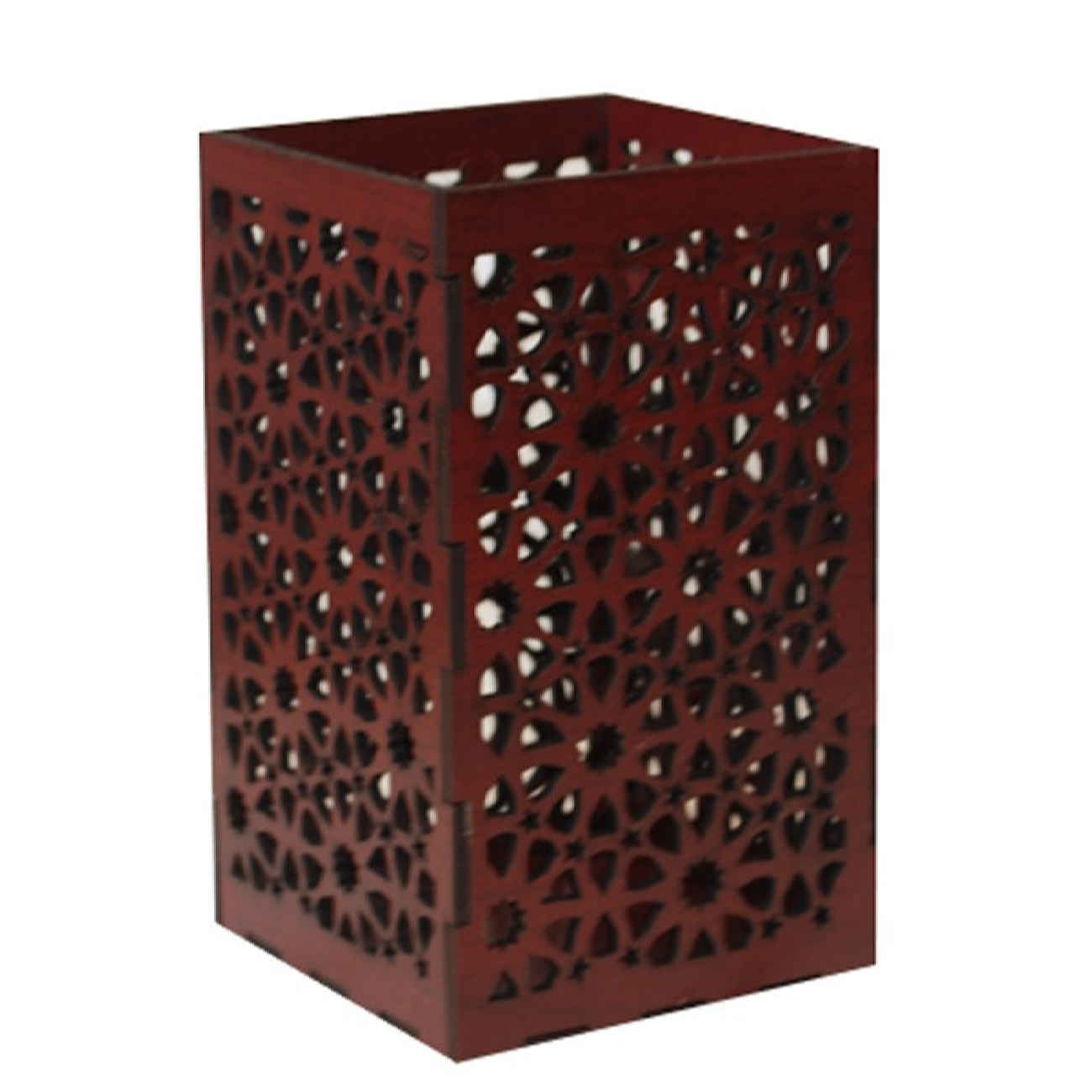 Houten Rustieke Kandelaar