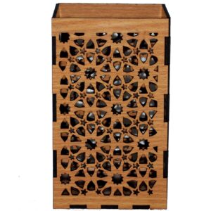 Houten Rustieke Kandelaar