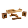 Houten Kubus Bureaukalender – Stijlvolle Organizer