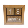 Houten Kubus Bureaukalender – Woon- & Kantoorweergave