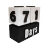 Houten Kubus Bureaukalender – Tijdbeheer Accessoire