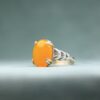 Gele Agaat Sharaf al-Shams Ring – Tarwepatroon