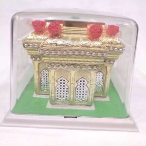 Bedlamp Maquette Model van het Heiligdom van Imam Hussein met een Lijst