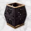 Handgemaakte Houten Kandelaar – Zonontwerp