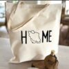 Tote Bag Beige Canvas Shopper – Huis Ontwerp