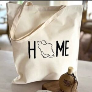 Tote Bag Beige Canvas Shopper – Huis Ontwerp