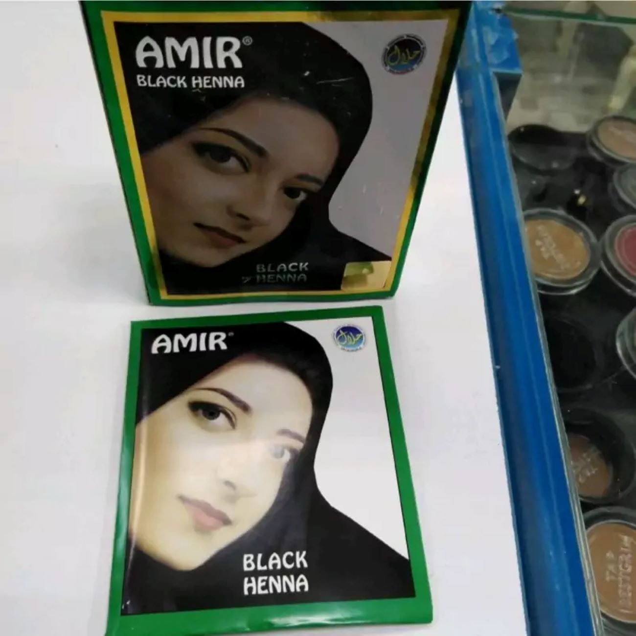 Amir Indiase henna zwart set van 6