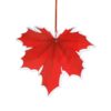 Herfstblad decoratieve hangornamenten – Set van 6
