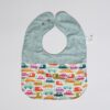 Babyslabbetje – Geruit Comfort met Auto Patroon