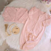 Baby Meisje Jumpsuit – Roze met Roesjes