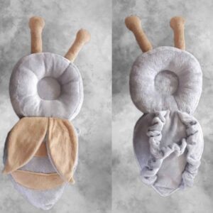 Baby Hoofdbeschermer – Grijze Bij
